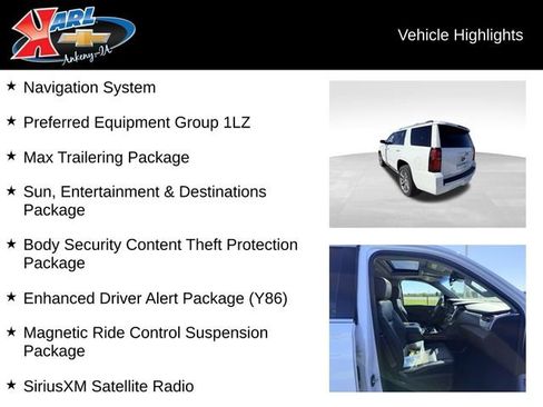 Used 2017 Chevrolet Tahoe Premier AWD/4WD image 2