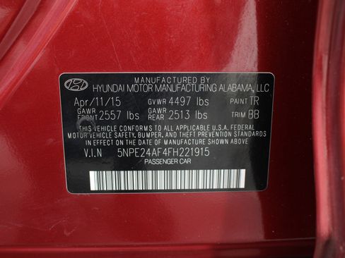 Used 2015 Hyundai Sonata SE FWD image 35