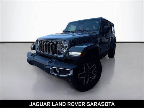 Used 2024 Jeep Wrangler Sahara w/ Technology Group image 1