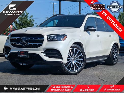 Used 2021 Mercedes-Benz GLS 580 4MATIC image 1