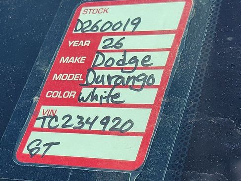 New 2026 Dodge Durango GT w/ Blacktop Package image 26