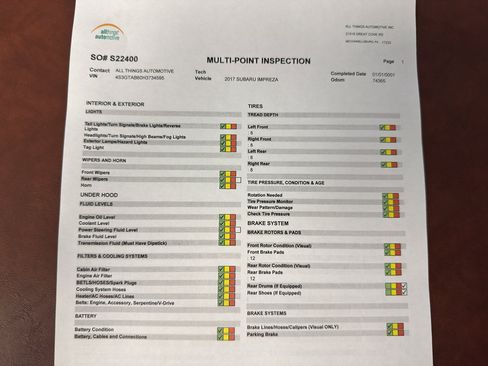 Used 2017 Subaru Impreza 2.0i Premium image 27