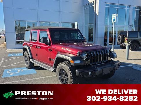Used 2022 Jeep Wrangler Unlimited Sport image 1