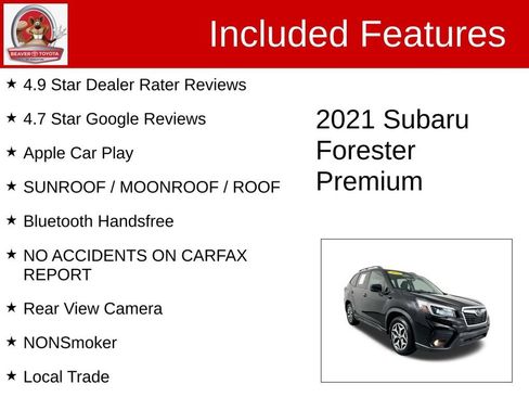 Used 2021 Subaru Forester Premium w/ Popular Package #1 AWD/4WD image 4
