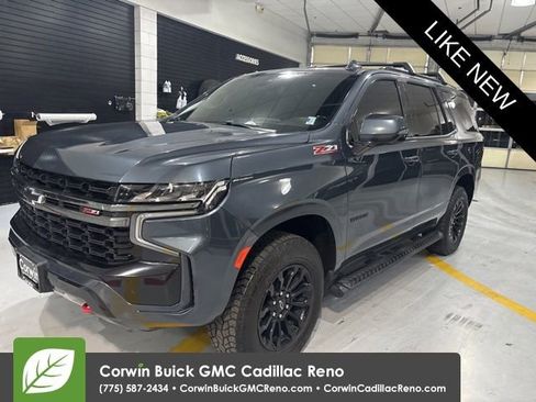Used 2021 Chevrolet Tahoe Z71 w/ Z71 Off-Road Package image 1