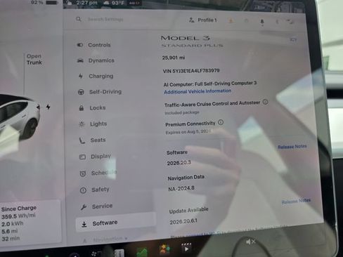 Used 2020 Tesla Model 3 Standard Range Plus RWD image 3