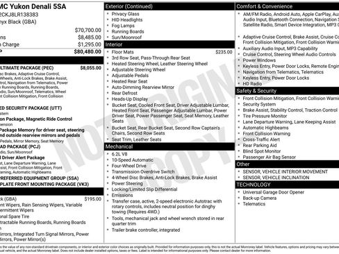 Used 2020 GMC Yukon Denali w/ Denali Ultimate Package image 4