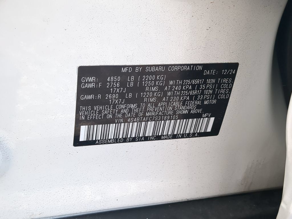Used 2025 Subaru Outback Premium AWD/4WD image 36