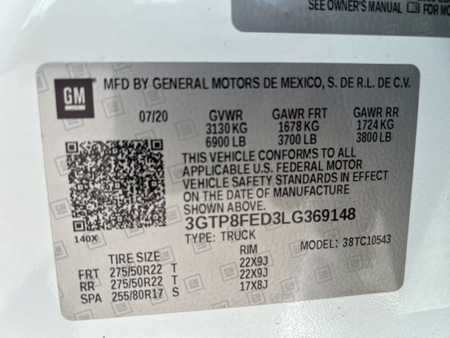 Used 2020 GMC Sierra 1500 Denali w/ Driver Alert Package II RWD image 21