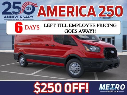 New 2026 Ford Transit 250 148 Medium Roof Extended AWD w/ Load Area Protection Package image 1
