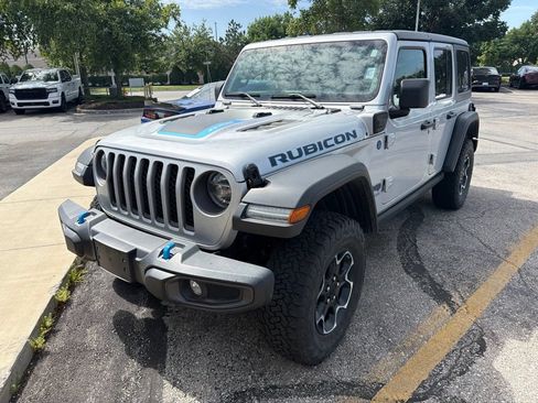 Used 2022 Jeep Wrangler Unlimited Rubicon 4xe AWD/4WD image 1