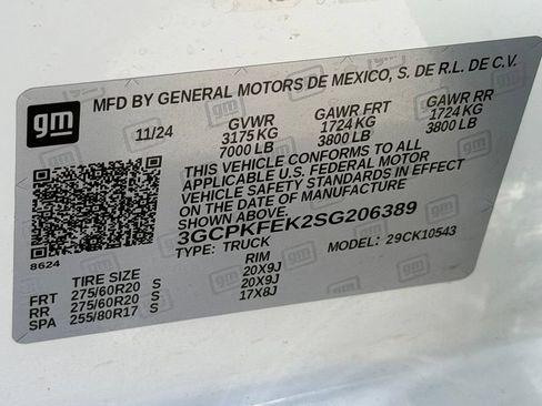 Used 2025 Chevrolet Silverado 1500 LT Trail Boss w/ Protection Package AWD/4WD image 34