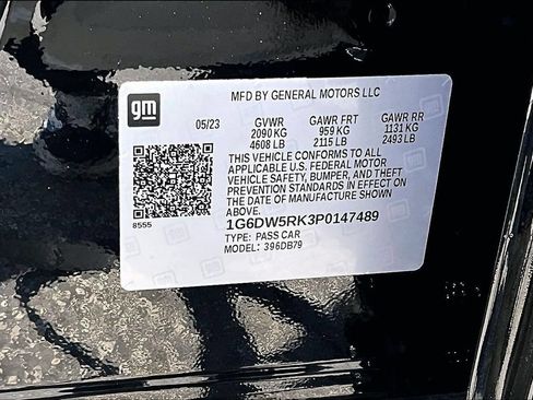 Certified 2023 Cadillac CT5 Luxury w/ Sun And Sound Package RWD image 19