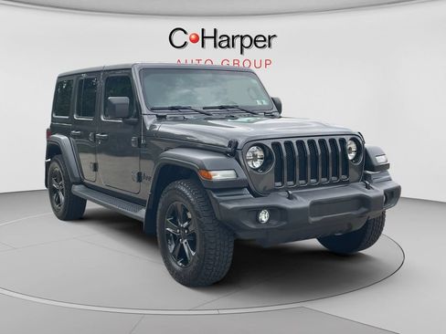 Certified 2022 Jeep Wrangler Unlimited Sport AWD/4WD image 1