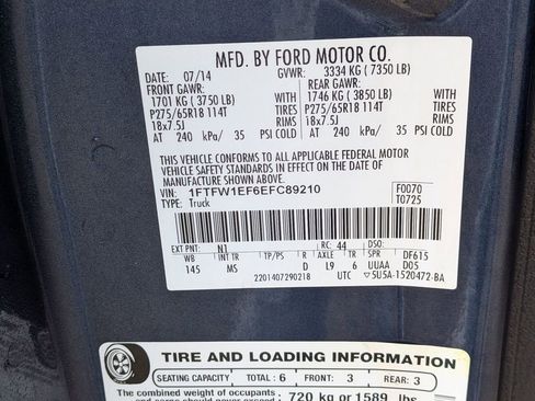 Used 2014 Ford F150 XLT w/ XLT Chrome Package image 33