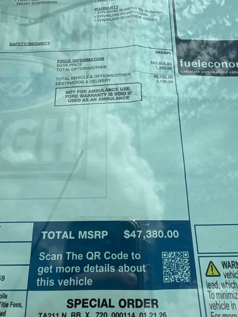 New 2027 Ford E-450 and Econoline 450 Super Duty w/ Power Equipment Group RWD image 12