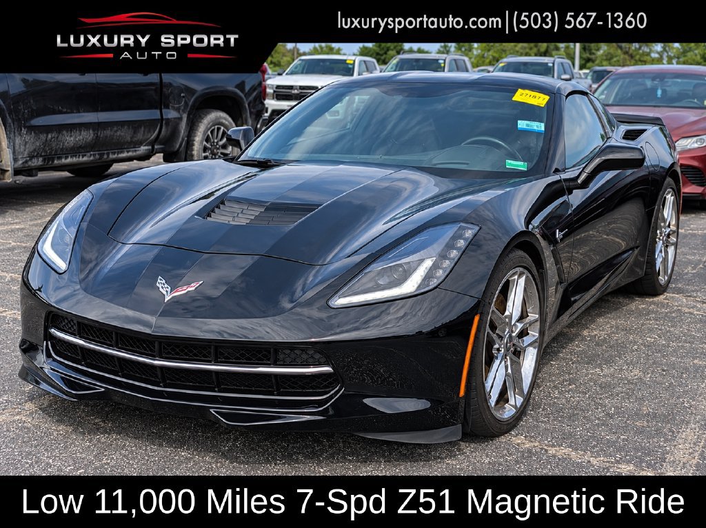 Used 2014 Chevrolet Corvette Stingray Coupe w/ 2LT Preferred Equipment Group RWD image 1