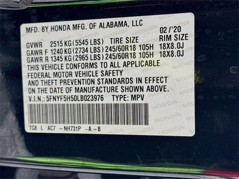 Used 2020 Honda Pilot EX-L image 32