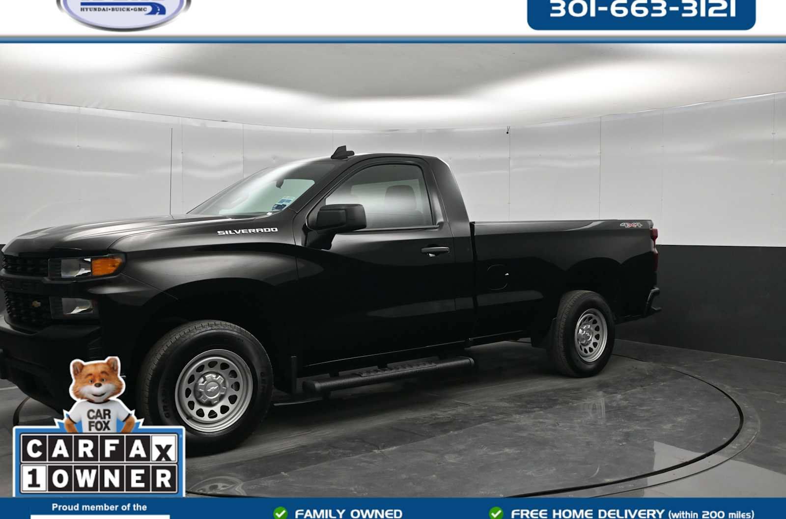 Used 2021 Chevrolet Silverado 1500 W/T w/ WT Value Package AWD/4WD image 1
