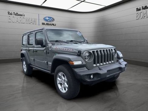 Used 2021 Jeep Wrangler Unlimited Sport AWD/4WD image 2