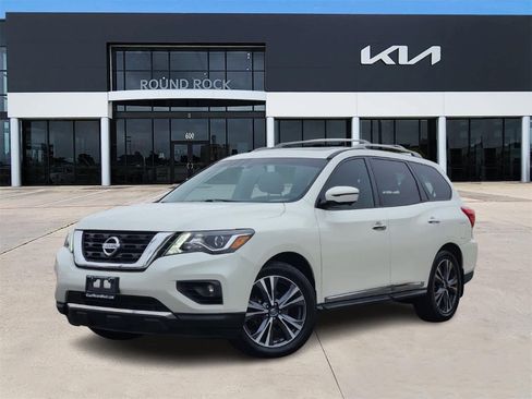 Used 2017 Nissan Pathfinder Platinum w/ Cargo Package image 1