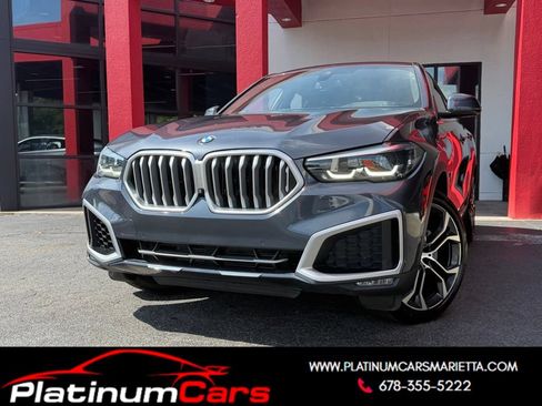 Used 2021 BMW X6 sDrive40i w/ Premium Package 2 RWD image 1