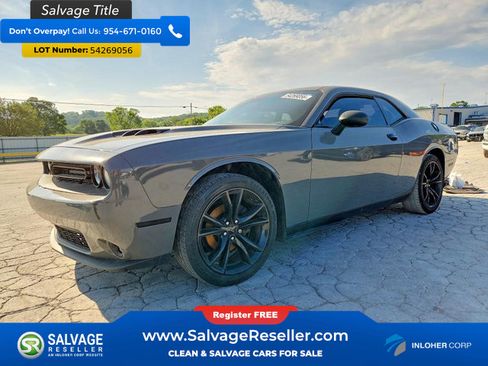 Used 2018 Dodge Challenger SXT w/ Blacktop Package RWD image 1