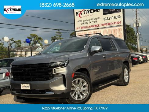 Used 2021 Chevrolet Suburban Premier w/ Premium Package RWD image 1