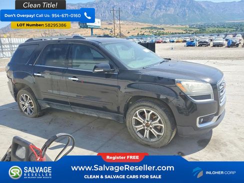 Used 2016 GMC Acadia SLT w/ Open Road Package FWD image 5