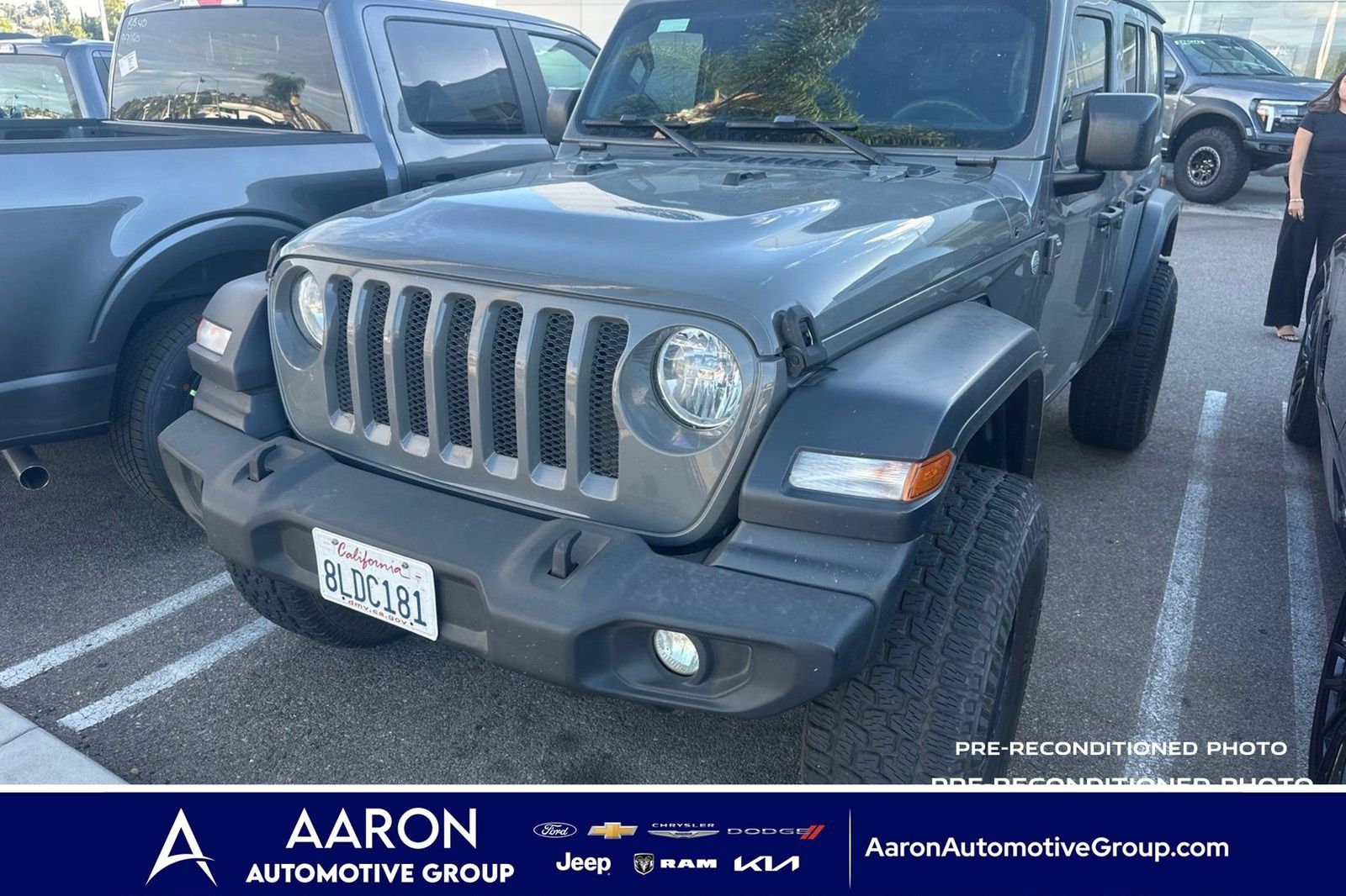Used 2019 Jeep Wrangler Unlimited Sport S AWD/4WD image 1