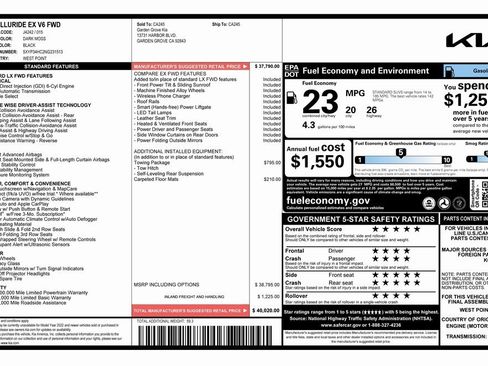 Used 2022 Kia Telluride EX w/ Towing Package image 4