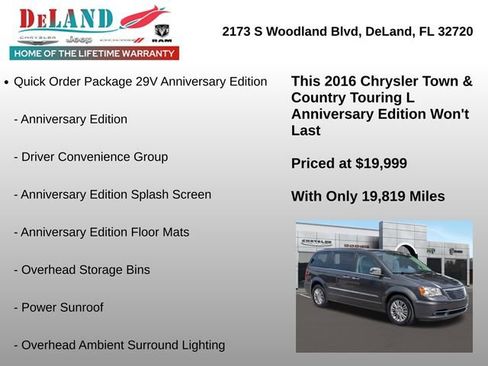 Used 2016 Chrysler Town & Country Touring-L FWD image 6