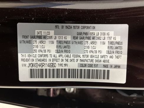 Used 2024 MAZDA CX-90 Plug-In Hybrid w/ Premium Plus image 40