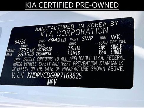 Certified 2024 Kia Sportage EX AWD/4WD image 29