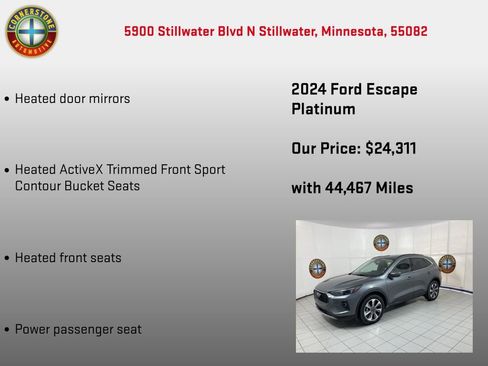Used 2024 Ford Escape Platinum image 15