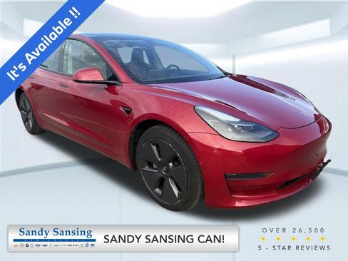 Used 2022 Tesla Model 3 Long Range AWD/4WD image 1