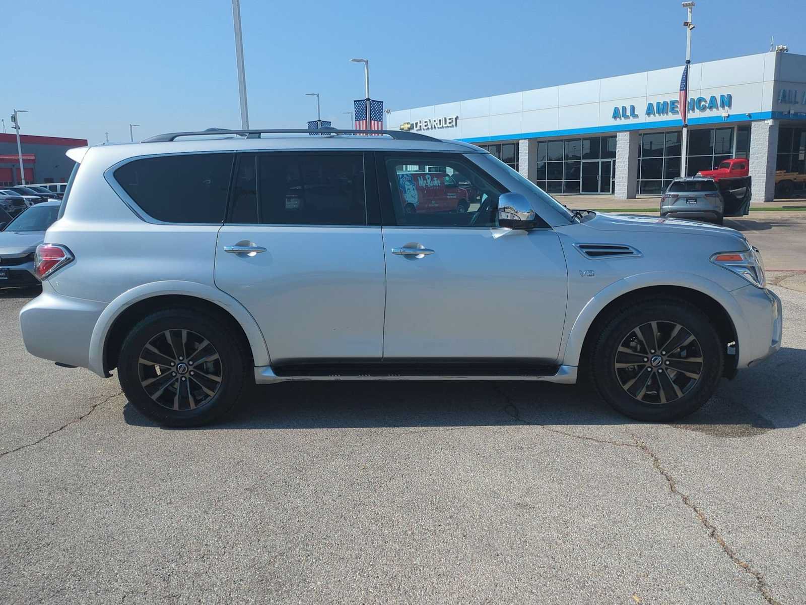 Used 2020 Nissan Armada Platinum w/ Cargo Package RWD image 9