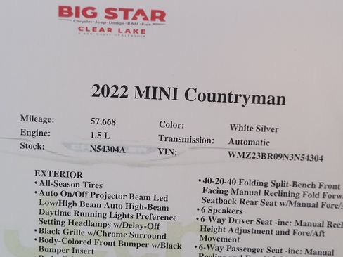Used 2022 MINI Cooper Countryman image 32