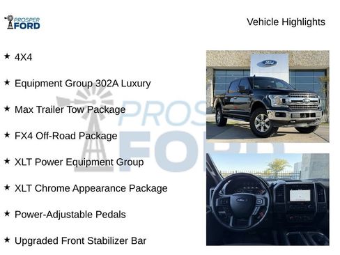 Used 2019 Ford F150 XLT w/ Equipment Group 302A Luxury AWD/4WD image 5