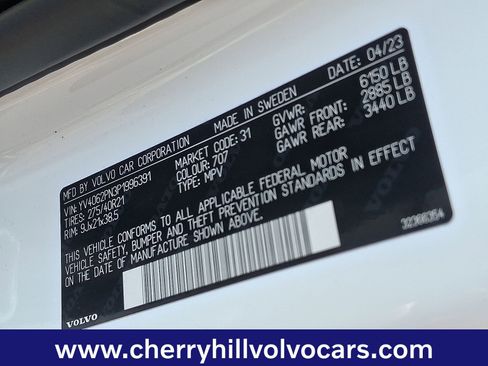 Certified 2023 Volvo XC90 B6 Plus w/ Protection Package image 28