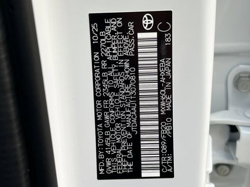 Certified 2026 Toyota Prius LE image 23