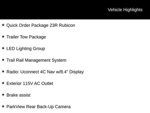 Used 2023 Jeep Gladiator Rubicon w/ LED Lighting Group image 5