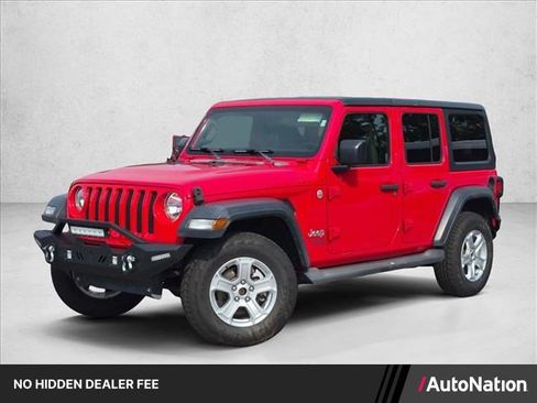 Used 2018 Jeep Wrangler Unlimited Sport S AWD/4WD image 1