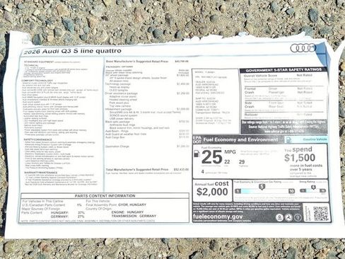 New 2026 Audi Q3 quattro 2.0T AWD/4WD image 18
