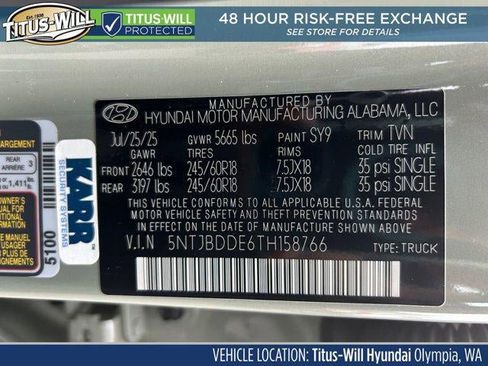 New 2026 Hyundai Santa Cruz SEL image 71