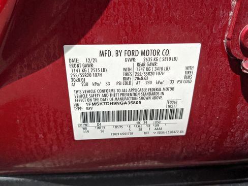Certified 2022 Ford Explorer XLT w/ Equipment Group 202A RWD image 34