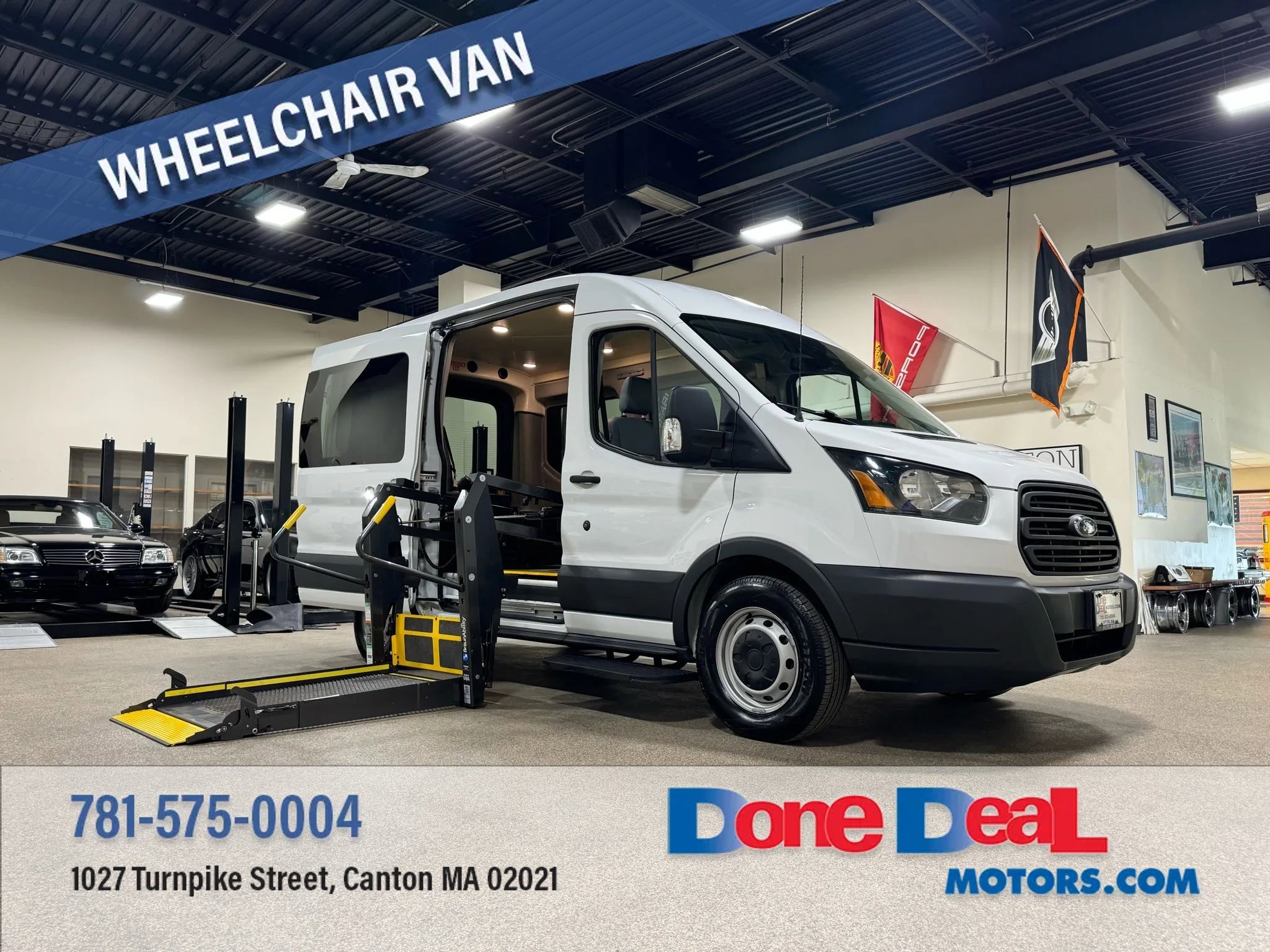 Used 2016 Ford Transit 150 130 Medium Roof RWD image 1
