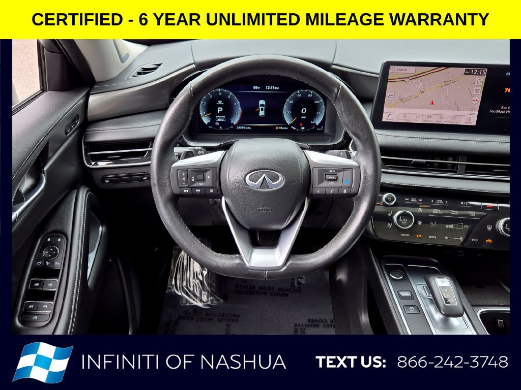 Certified 2024 INFINITI QX60 Luxe w/ Performance Audio Package AWD/4WD image 11
