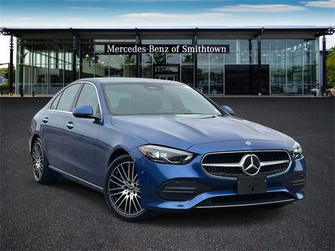 Certified 2025 Mercedes-Benz C 300 Blue image 1