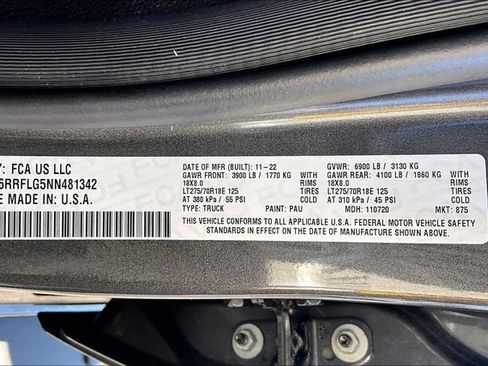 Used 2022 RAM 1500 Rebel image 16